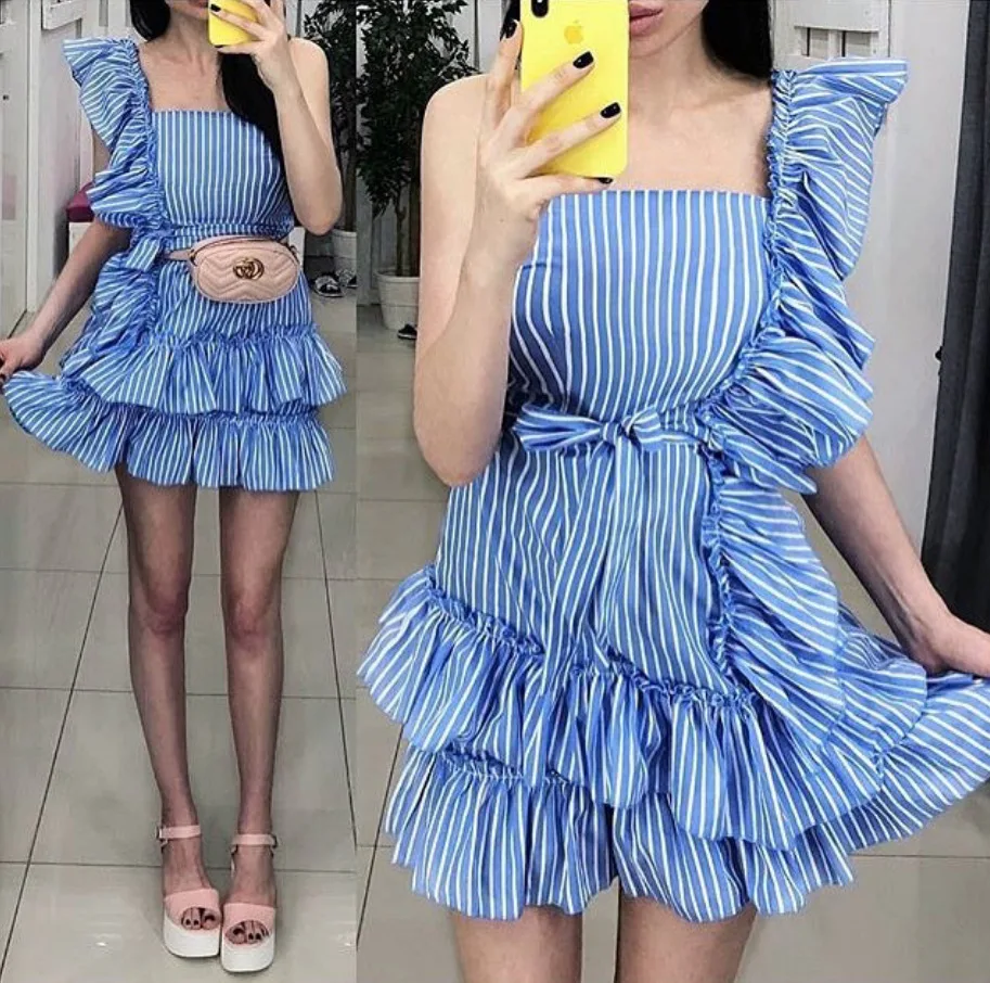 Plus Size Hot Sale Rushed Dress Vestido Longo Vadim Ukraine Free Shipping 2019 Summer Dress Striped Personality Fashion Female
Plus Size Hot Sale Rushed Dress Vestido Longo Vadim Ukraine Free Shipping 2019 Summer Dress Striped Personality Fashion Female