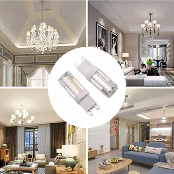AC/DC 12V G4/G9 LED Bulb 1W 3W 5W 220V Lumière LED LED Corn lamps Bulb Flood Light Chandelier LED lights instead of halogen lamp
AC/DC 12V G4/G9 LED Bulb 1W 3W 5W 220V Lumière LED LED Corn lamps Bulb Flood Light Chandelier LED lights instead of halogen lamp