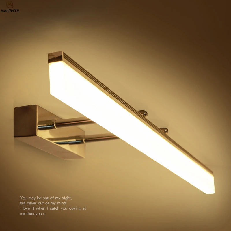 Modern Waterproof Wall Lamp Mirror Light Telescopic Bracket Golden Wall Light Bathroom Lights Restaurant Lighting Led Luminaire
Modern Waterproof Wall Lamp Mirror Light Telescopic Bracket Golden Wall Light Bathroom Lights Restaurant Lighting Led Luminaire