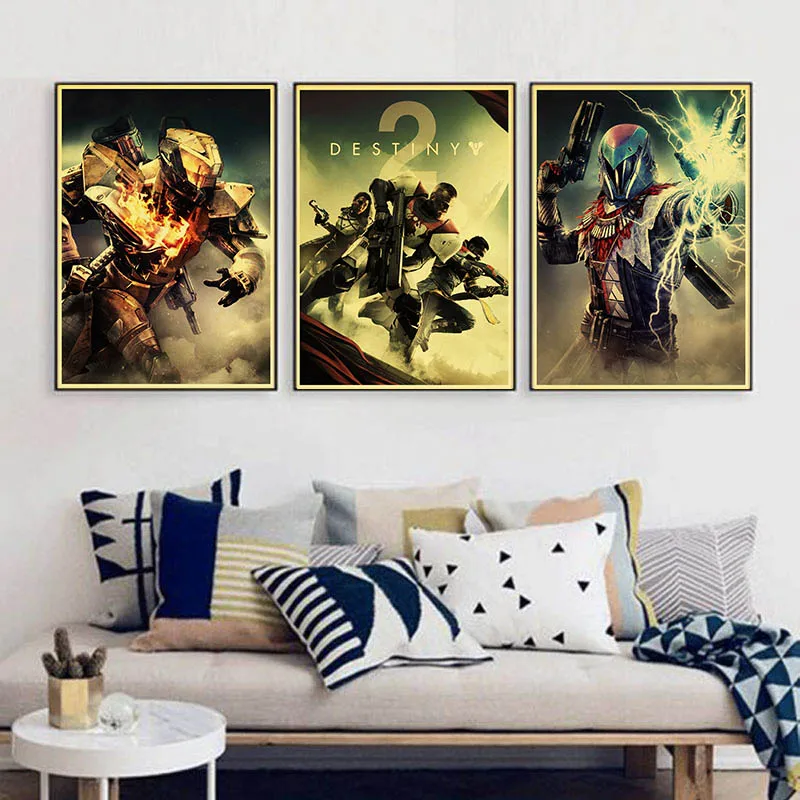 PC GAME Destiny 2 Vintage Paper Poster Wall Painting Home Decoration 42X30 CM 30X21 CM
PC GAME Destiny 2 Vintage Paper Poster Wall Painting Home Decoration 42X30 CM 30X21 CM
