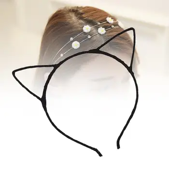 Black Lady Girls Fashion Cute Simple Headband Hair Head Band Party Gift Cat Ears Headwear hairband accessories New Style
Black Lady Girls Fashion Cute Simple Headband Hair Head Band Party Gift Cat Ears Headwear hairband accessories New Style