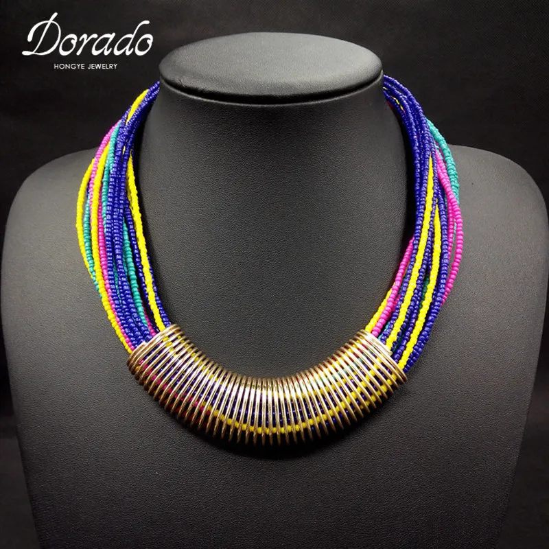 Multilayer Resin Beads Choker Necklaces For Women Gold Color Alloy Bohemia Punk Ethnic Female Statement Necklace Collier Femme
Multilayer Resin Beads Choker Necklaces For Women Gold Color Alloy Bohemia Punk Ethnic Female Statement Necklace Collier Femme