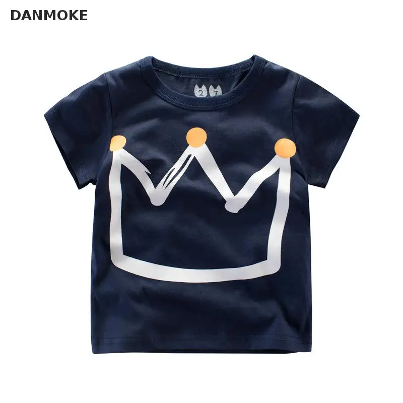 Danmoke Tops for Boys O-neck Cotton Short Sleeve T-shirts Children Summer Plaid Tees Kids Clothes Infant Boys T Shirts
Danmoke Tops for Boys O-neck Cotton Short Sleeve T-shirts Children Summer Plaid Tees Kids Clothes Infant Boys T Shirts