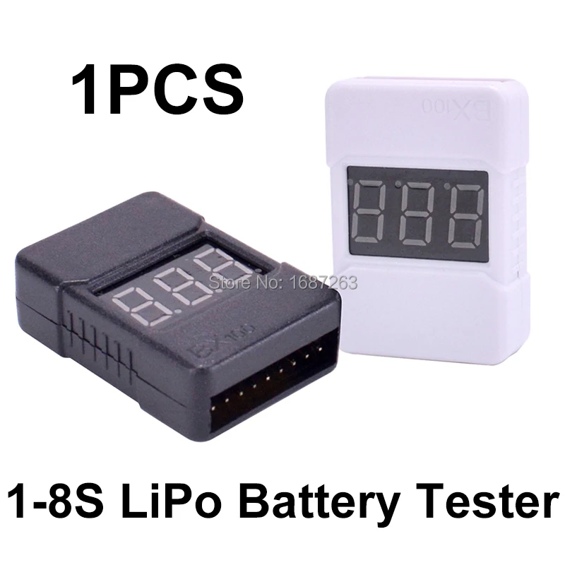 BX100 3.7-30V 1-8S LiPo Li-po/ion/Fe Battery Voltage Tester / Low Voltage Buzzer Alarm / Battery Voltage Checker
BX100 3.7-30V 1-8S LiPo Li-po/ion/Fe Battery Voltage Tester / Low Voltage Buzzer Alarm / Battery Voltage Checker