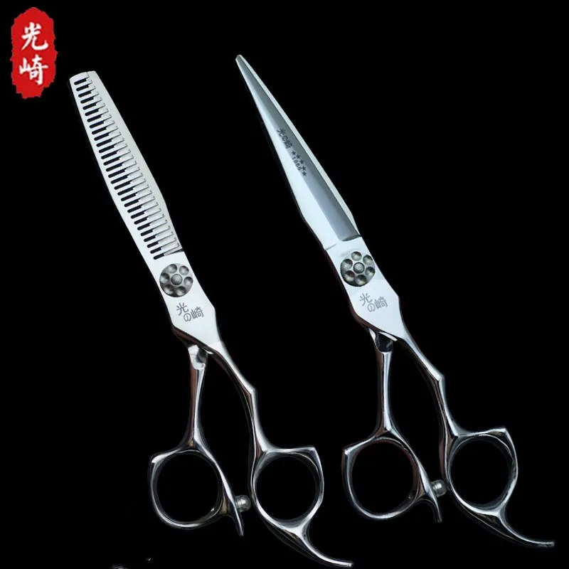 Beauty Salon 5.5 Inch Professional Hairdressing Salon Scissors Barber Shop Supplies Hair Cutting Japan 440C "right handed"
Beauty Salon 5.5 Inch Professional Hairdressing Salon Scissors Barber Shop Supplies Hair Cutting Japan 440C "right handed"