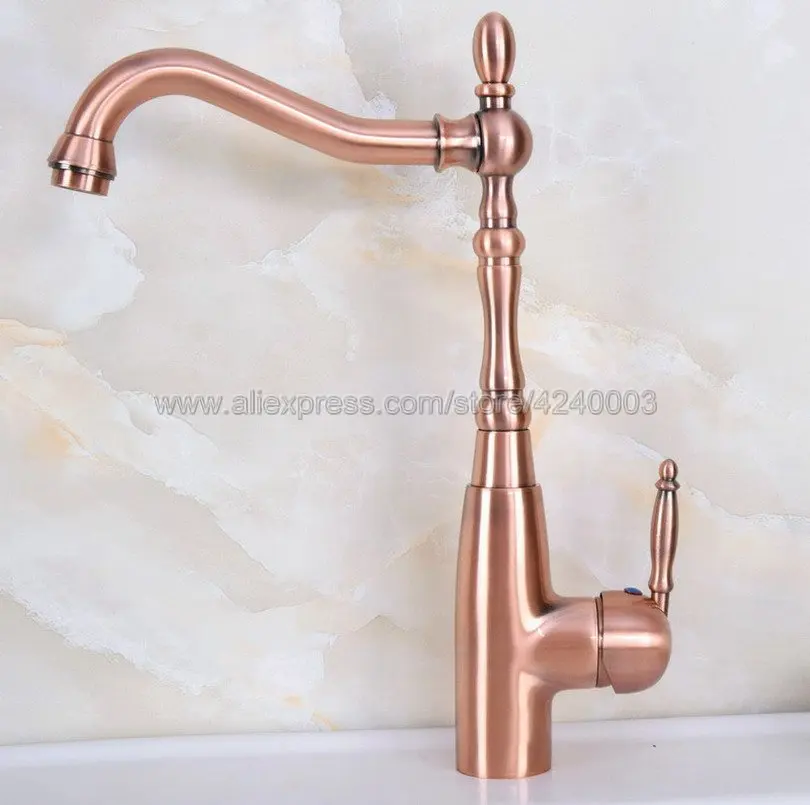 Red Copper Kitchen Faucet Black Brass Faucet 360 Degree Swivel Single Handle Vessel Sink Kitchen Mixer Tap Knf633
Red Copper Kitchen Faucet Black Brass Faucet 360 Degree Swivel Single Handle Vessel Sink Kitchen Mixer Tap Knf633