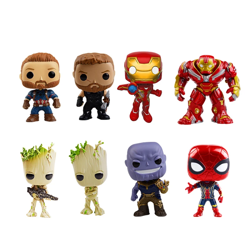 original 10cm Thanos spiderman ironman model The Avengers 3 Infinity War Super Hero Characters Model Vinyl Action & Toy Figures
original 10cm Thanos spiderman ironman model The Avengers 3 Infinity War Super Hero Characters Model Vinyl Action & Toy Figures