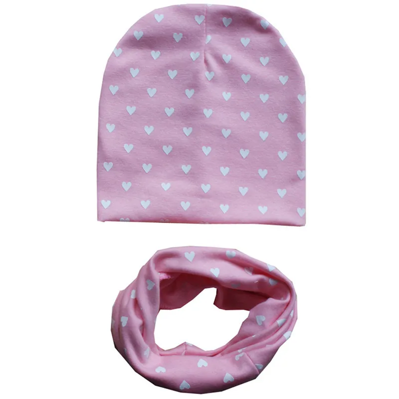 Autumn Winter Cute Love Heart Print Child Neck Collar and Hat Cap Set Cotton Baby Hat and Scarf 2PC Sets
Autumn Winter Cute Love Heart Print Child Neck Collar and Hat Cap Set Cotton Baby Hat and Scarf 2PC Sets