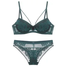 Comfortable Thin Cotton Women Underwear Sexy Bandage Bra Set Lace Brassiere Push Up Bras Floral Lingerie Set BS176
Comfortable Thin Cotton Women Underwear Sexy Bandage Bra Set Lace Brassiere Push Up Bras Floral Lingerie Set BS176