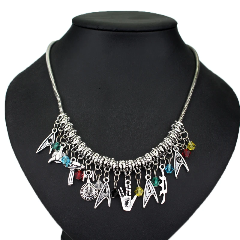 Star Trek Logo Necklaces Marvel Comic Series Hot Movie Cosplay Metal Pendant Fashion Jewelry For Women and Men fans
Star Trek Logo Necklaces Marvel Comic Series Hot Movie Cosplay Metal Pendant Fashion Jewelry For Women and Men fans