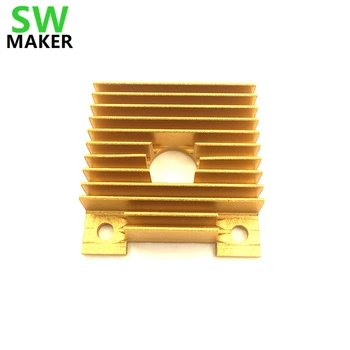 3D printer, MK7 MK8 heat sink, Cooling Fin Aluminum 40*40*11MM gold DIY i3 kit, extruder parts
3D printer, MK7 MK8 heat sink, Cooling Fin Aluminum 40*40*11MM gold DIY i3 kit, extruder parts