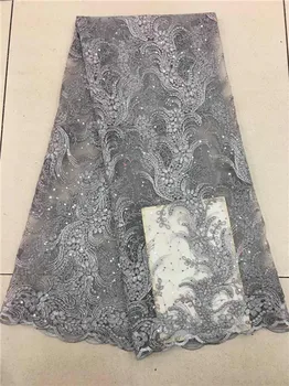 Latest Royal Blue French Nigerian Laces Fabrics High Quality Tulle African Laces Fabric Wedding African French Tulle Lace gray
Latest Royal Blue French Nigerian Laces Fabrics High Quality Tulle African Laces Fabric Wedding African French Tulle Lace gray