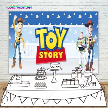 Photography Backdrops Cartoon Toy Story Kids Children Invitation Birthday Party Curtain Customize Backgrounds For Studio
Photography Backdrops Cartoon Toy Story Kids Children Invitation Birthday Party Curtain Customize Backgrounds For Studio