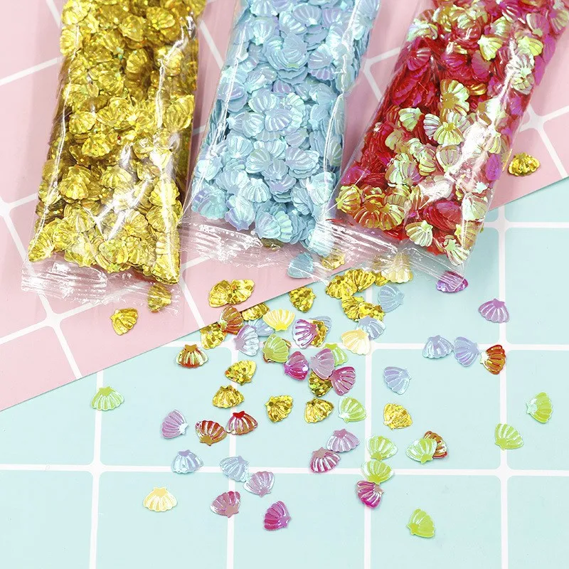 10 g/Bag Cute Mini Shell Shape Sequins DIY Materials Shlime Crystal Clay Filled Mobile Phone Decorative Materials Craft Supplies
10 g/Bag Cute Mini Shell Shape Sequins DIY Materials Shlime Crystal Clay Filled Mobile Phone Decorative Materials Craft Supplies