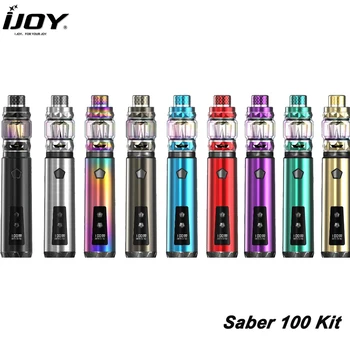 Original IJOY Saber 100 Kit Tube Mod Vape 100W With IWEPAL chip Diamond subohm tank 5.5ml Electronic Cigarettes Vape Pen Kit
Original IJOY Saber 100 Kit Tube Mod Vape 100W With IWEPAL chip Diamond subohm tank 5.5ml Electronic Cigarettes Vape Pen Kit