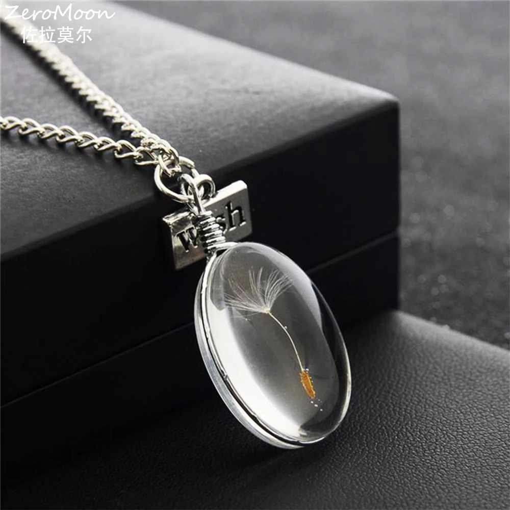 Unique Style Clear Oval Pendant Necklace Herbarium Dandelion Unisex Male Fashion jewelry Accessory
Unique Style Clear Oval Pendant Necklace Herbarium Dandelion Unisex Male Fashion jewelry Accessory
