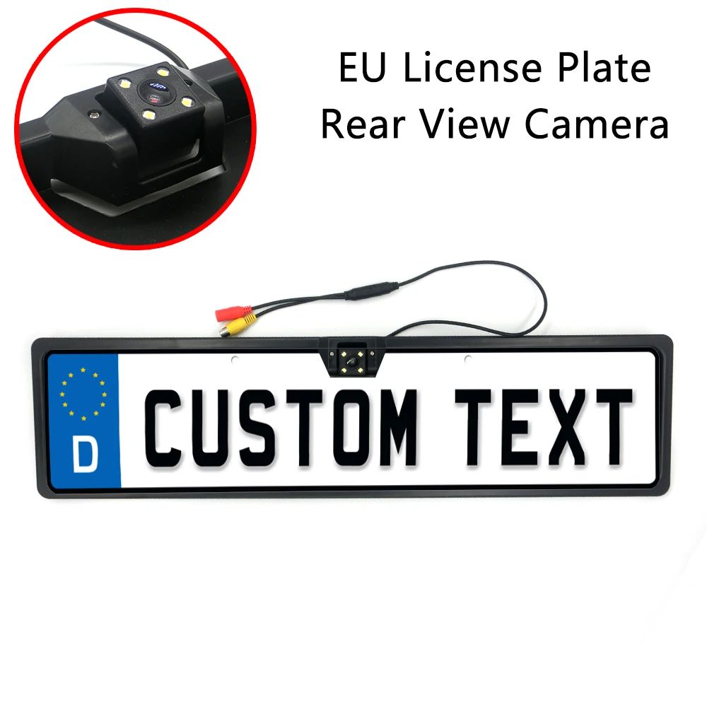 EU Europe European License Plate Rear View Camera Reversing Parking Backup Camera HD Night Vision Wireless Wired CCD Car Camera
EU Europe European License Plate Rear View Camera Reversing Parking Backup Camera HD Night Vision Wireless Wired CCD Car Camera