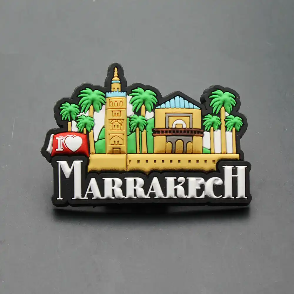 fan with shells travel souvenir 3d fridge magnet craft gift idea
