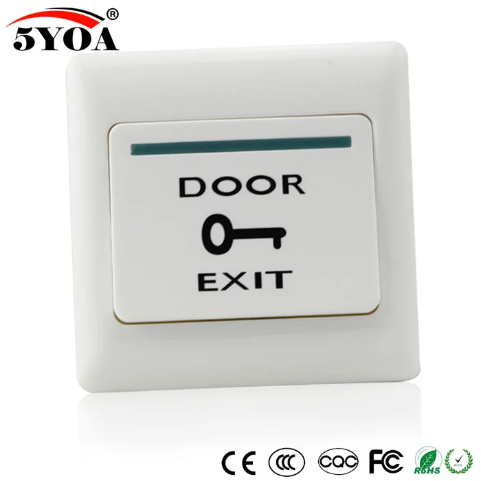 Door Exit Button Release Push Switch for access control systemc Electronic Door Lock
Door Exit Button Release Push Switch for access control systemc Electronic Door Lock