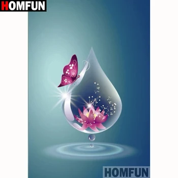 HOMFUN Full Square/Round Drill 5D DIY Diamond Painting "Water drop flower" Embroidery Cross Stitch 5D Home Decor Gift A18185
HOMFUN Full Square/Round Drill 5D DIY Diamond Painting "Water drop flower" Embroidery Cross Stitch 5D Home Decor Gift A18185