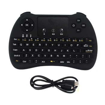 2.4G Wireless Keyboard H9 Mini Touchpad Remote Control Gaming Keyboard for Android TV Box PC Laptop for Raspberry Pi
2.4G Wireless Keyboard H9 Mini Touchpad Remote Control Gaming Keyboard for Android TV Box PC Laptop for Raspberry Pi