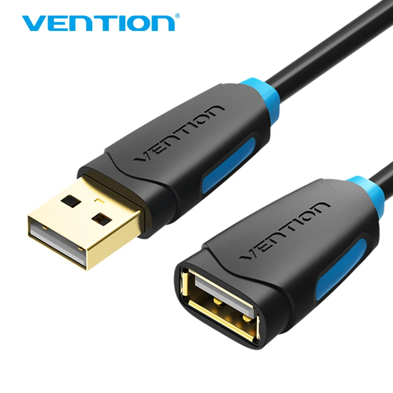 Vention USB 2.0 Extension Cable High Speed Male to Female USB2.0 Cable 1m 2m 3m 5m Cable Extender Data Sync Cord Cable Transfer