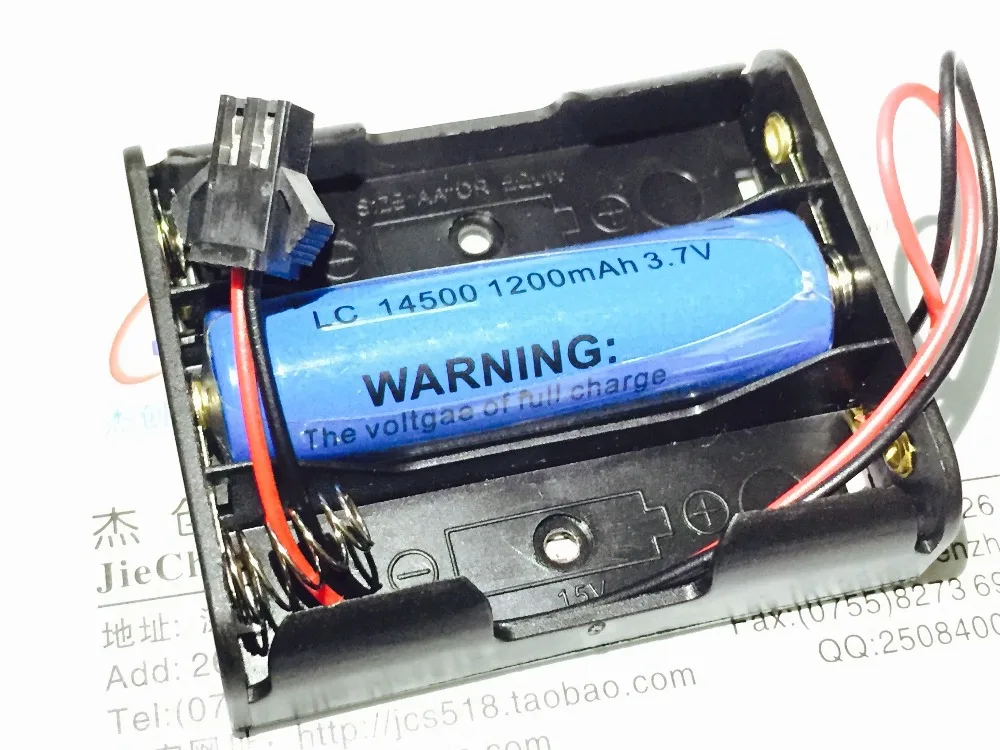 4.5V 3 AA Battery holder case box SM plug 14500 Lithium battery holder With Connector SM-2P
4.5V 3 AA Battery holder case box SM plug 14500 Lithium battery holder With Connector SM-2P