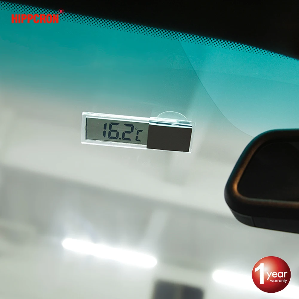 Hippcron Car Digital Thermometer/Clock Auto Window Thermometer Celsius Fahrenheit Car Accessories Car Styling Car Digital Clock
Hippcron Car Digital Thermometer/Clock Auto Window Thermometer Celsius Fahrenheit Car Accessories Car Styling Car Digital Clock