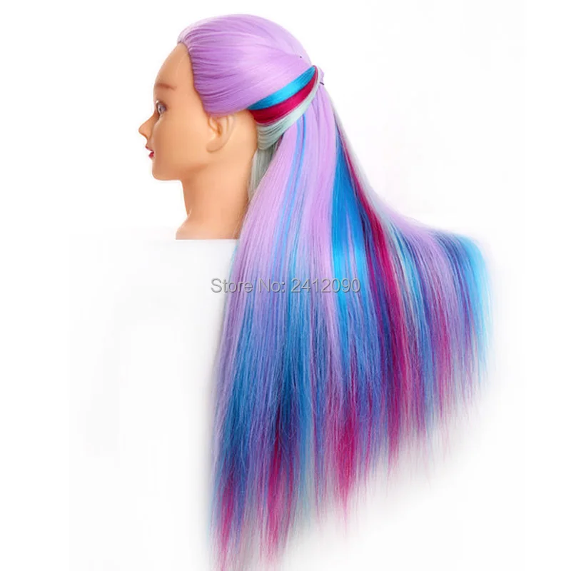 5 Styles Mixed Color Cosmetology Mannequin Head Professional Styling Head Women Hairdressing Dummy Doll Wig Training Head 60cm 
5 Styles Mixed Color Cosmetology Mannequin Head Professional Styling Head Women Hairdressing Dummy Doll Wig Training Head 60cm
