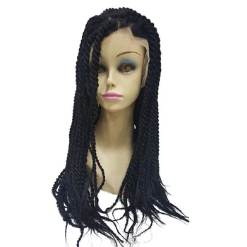 StrongBeauty Woman Synthetic Lace Front Wig Black Hair Braided Box Braids wigs
StrongBeauty Woman Synthetic Lace Front Wig Black Hair Braided Box Braids wigs