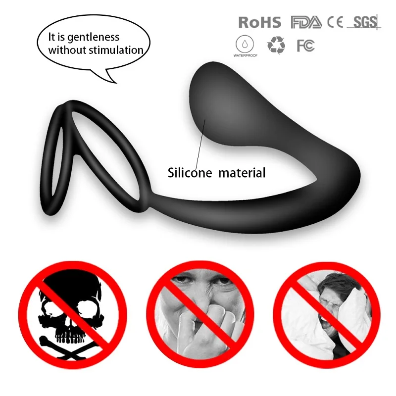 3 Piece Set 1 Silicone Male Prostate Massager 1 Oral Artificial Vagina Male Masturbator 1 Jelly Silicone Anal Plug QQTZ10