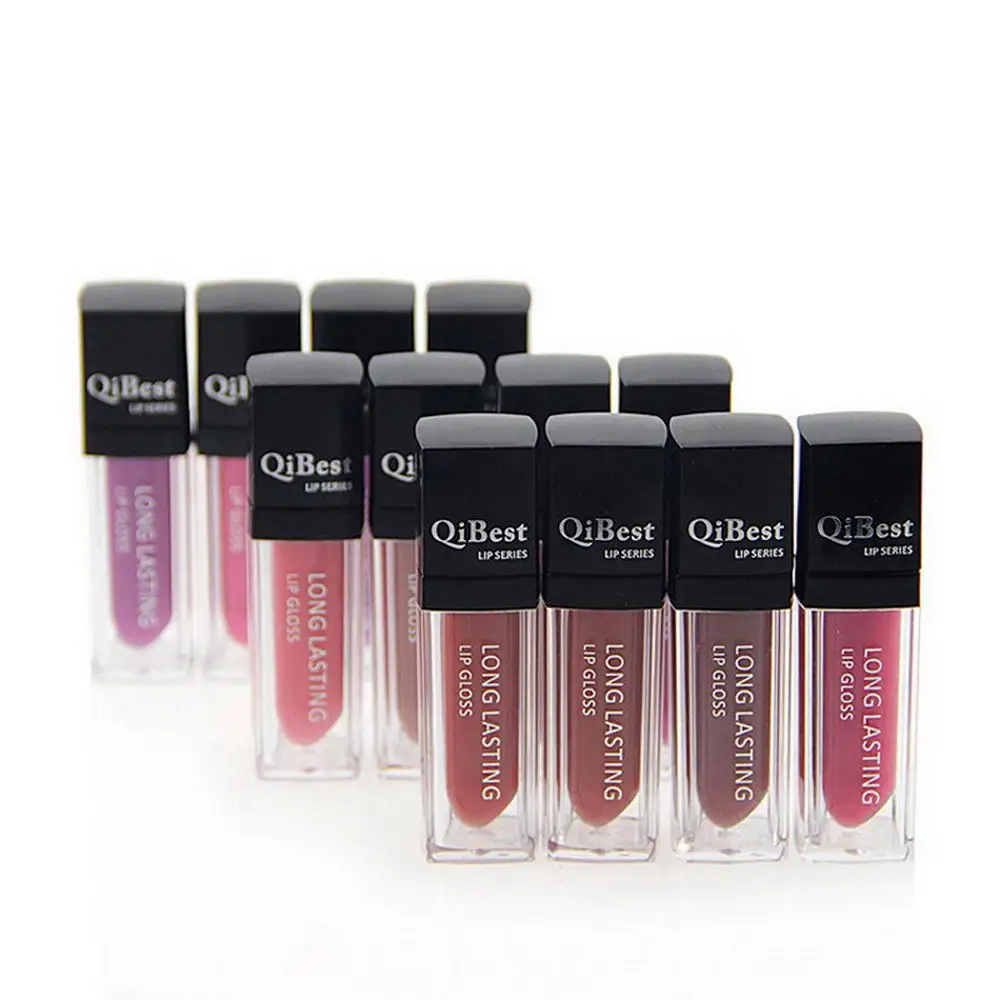 Qibest 12 color lipgloss Waterproof Beauty Makeup LipStick Velvet matte Colors Lip Pencil Lipstick Lip Gloss makeup ZKH02
Qibest 12 color lipgloss Waterproof Beauty Makeup LipStick Velvet matte Colors Lip Pencil Lipstick Lip Gloss makeup ZKH02