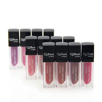 Qibest 12 color lipgloss Waterproof Beauty Makeup LipStick Velvet matte Colors Lip Pencil Lipstick Lip Gloss makeup ZKH02
Qibest 12 color lipgloss Waterproof Beauty Makeup LipStick Velvet matte Colors Lip Pencil Lipstick Lip Gloss makeup ZKH02