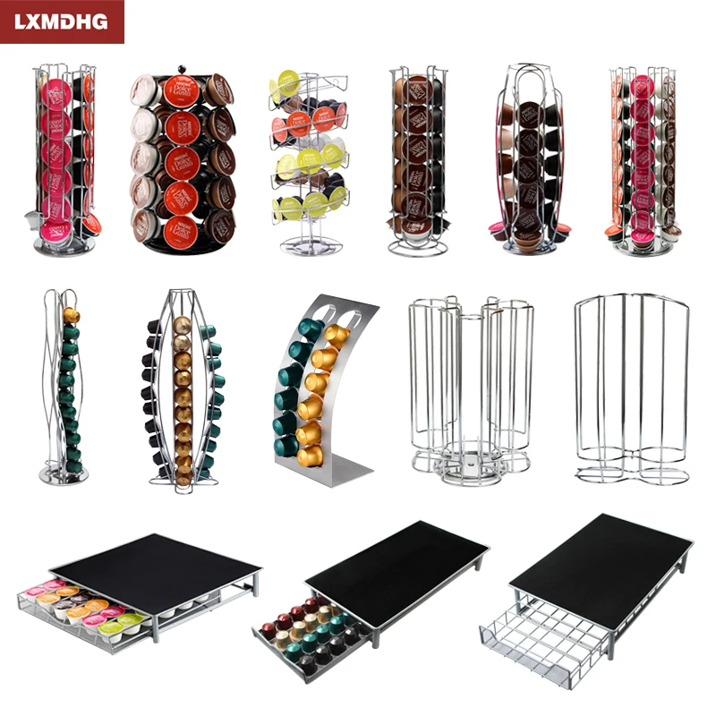 Capsule Shelf Kitchen Organizer Storage Revolving Coffee Pod Holder 360 Degree Rotating Rack Capsule Stand Tower 2018 Hot Sale
Capsule Shelf Kitchen Organizer Storage Revolving Coffee Pod Holder 360 Degree Rotating Rack Capsule Stand Tower 2018 Hot Sale