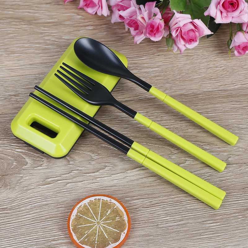 3 in 1 ABS Folding Dinnerware Cutlery Fork Chopsticks Set with Storage Box Outdoor Camping Hiking Traveling Tableware Set
3 in 1 ABS Folding Dinnerware Cutlery Fork Chopsticks Set with Storage Box Outdoor Camping Hiking Traveling Tableware Set