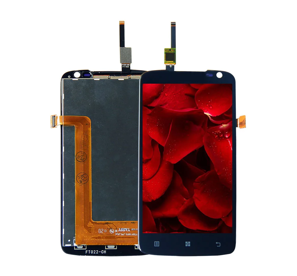 Для Lenovo S820 сенсорный экран дигитайзер стекло и ЖК дисплей в сборе Бесплатные
