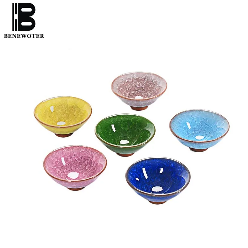 6PCS/Lot 42cc Ice Crack Texture Ceramic Hats Cup Hotel Kung Fu Tea Set Drinkware Puer Oolong Tea Bowls Small Teacup Teaware Gift
6PCS/Lot 42cc Ice Crack Texture Ceramic Hats Cup Hotel Kung Fu Tea Set Drinkware Puer Oolong Tea Bowls Small Teacup Teaware Gift