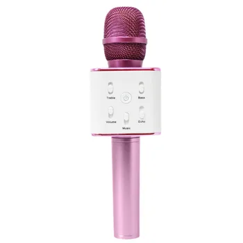 SOONHUA Q7 Wireless Bluetooth V4.0 KTV Karaoke Microphone Handheld USB Player Mic Noise Cancellation Speaker For Laptops Tablets
SOONHUA Q7 Wireless Bluetooth V4.0 KTV Karaoke Microphone Handheld USB Player Mic Noise Cancellation Speaker For Laptops Tablets