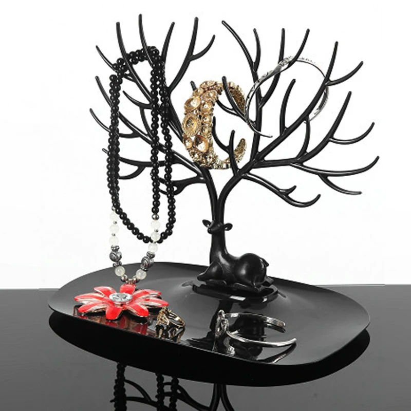 Jewelry Display Holder Stand Little Deer Earrings Necklace Ring Bracelet Showcase Tray Tree Storage Racks Organizer
Jewelry Display Holder Stand Little Deer Earrings Necklace Ring Bracelet Showcase Tray Tree Storage Racks Organizer