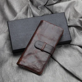 2018 Luxury Cowhide Men Clutch Bag Genuine Leather Long wallet Business Men Clutches double Zipper Purses Male Function Wallets
2018 Luxury Cowhide Men Clutch Bag Genuine Leather Long wallet Business Men Clutches double Zipper Purses Male Function Wallets