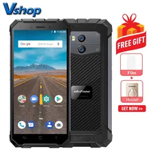 Original Ulefone Armor X 4G Mobile Phone Android 8.1 2GB+16GB IP68 Waterproof Smartphone Wireless Charge NFC Face ID Cell Phone(China)