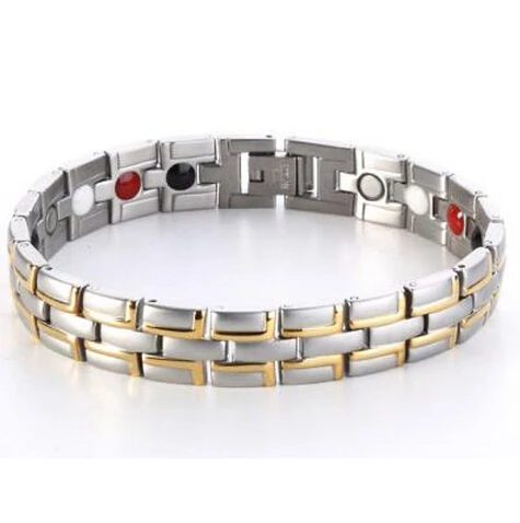Stainless steel men's health bracelet bangles magnetic hologram bracelet care jewelry high quality
Stainless steel men's health bracelet bangles magnetic hologram bracelet care jewelry high quality