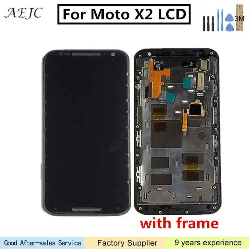 For Motorola Moto X2 X+1 Xt1092 Xt1095 Xt1097 LCD Display Touch Screen Digitizer Assembly with Frame For Moto X2 Display 5.2
For Motorola Moto X2 X+1 Xt1092 Xt1095 Xt1097 LCD Display Touch Screen Digitizer Assembly with Frame For Moto X2 Display 5.2
