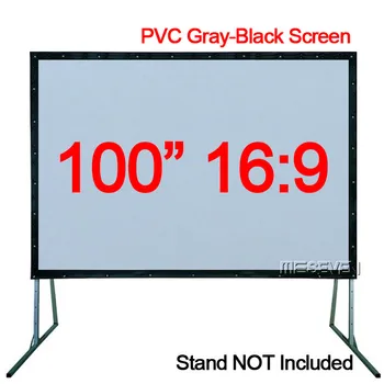 100 Inches 16:9 PVC Gray-Black HD Portable Front Projection Screen for Home Cinema Camping
100 Inches 16:9 PVC Gray-Black HD Portable Front Projection Screen for Home Cinema Camping