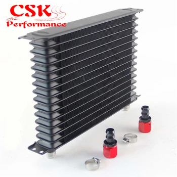 Universal 15 Row AN10 Engine Transmission Trust Oil Cooler+ Straight Hose Fittings Black
Universal 15 Row AN10 Engine Transmission Trust Oil Cooler+ Straight Hose Fittings Black