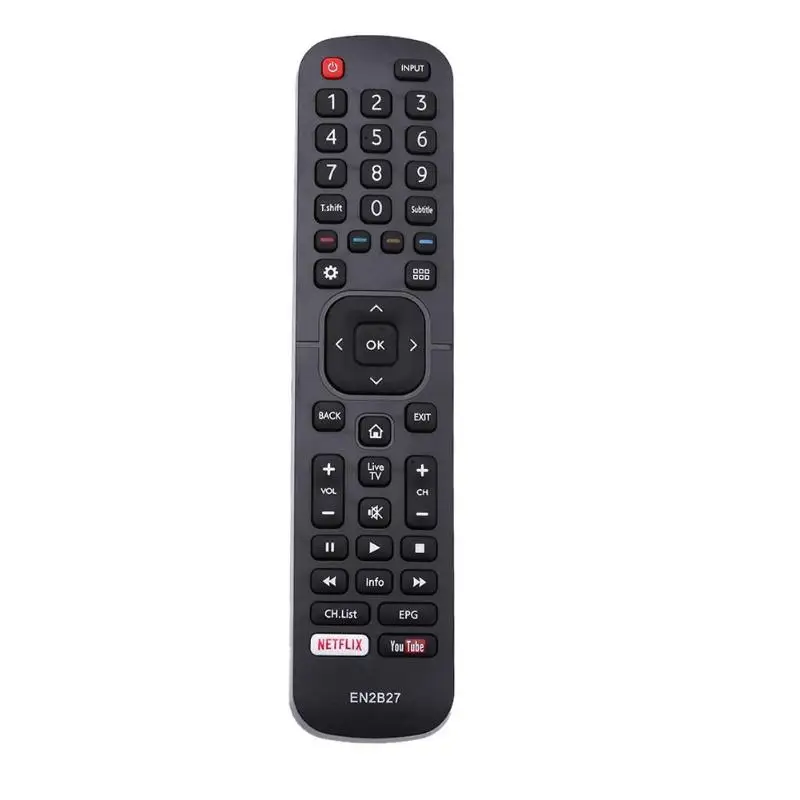 EN2B27 TV Remote Control Replacement for Hisense 32K3110W 40K3110PW 50K3110PW 40K321UW 50K321UW Useful Controller Home Supplier
EN2B27 TV Remote Control Replacement for Hisense 32K3110W 40K3110PW 50K3110PW 40K321UW 50K321UW Useful Controller Home Supplier
