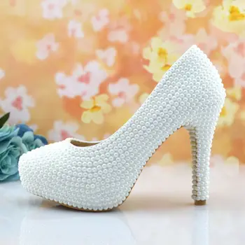 White pearls wedding shoes woman NQ026 ladies party dinner pure white proms dress princess wedding pumps shoes
White pearls wedding shoes woman NQ026 ladies party dinner pure white proms dress princess wedding pumps shoes