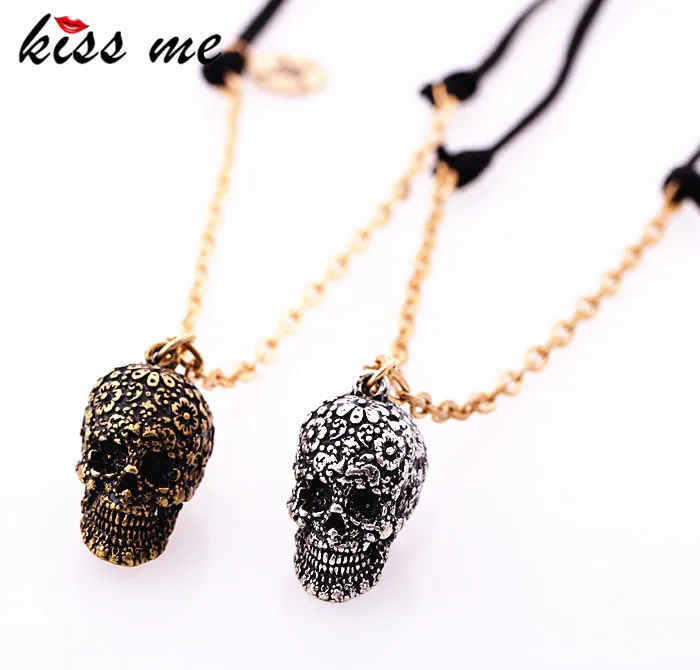 Fashion accessories female necklace vintage skull long necklace Factory Wholesale
Fashion accessories female necklace vintage skull long necklace Factory Wholesale