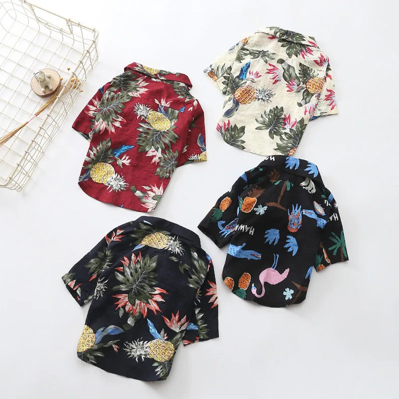 Hawaiian Summer Dog Clothes Bulldog Pet Shirts For Dogs Vest Fashion Dog Shirts Costume Puppy Cat Clothes For Dogs Pet Clothing
Hawaiian Summer Dog Clothes Bulldog Pet Shirts For Dogs Vest Fashion Dog Shirts Costume Puppy Cat Clothes For Dogs Pet Clothing