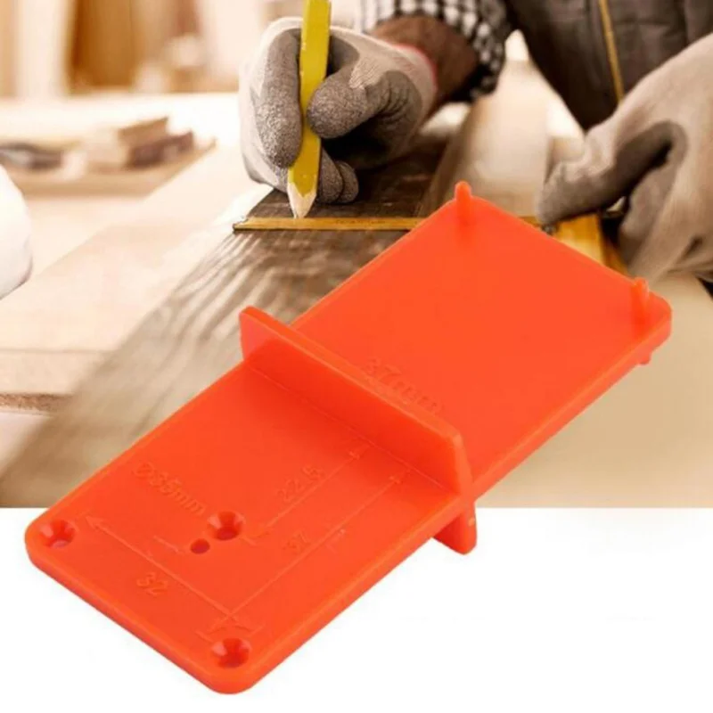 Hinge Drilling Positioning Plate Household Portable Woodworking Punch Hole Locator plastic dowel New
Hinge Drilling Positioning Plate Household Portable Woodworking Punch Hole Locator plastic dowel New